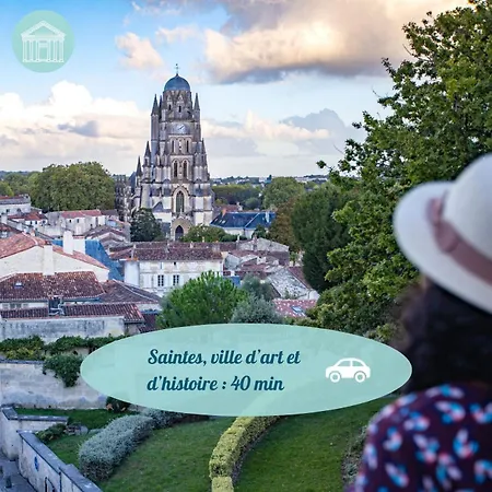 Maison Chelona Peinte Par Chelona'loc Holiday home Saint-Ciers-du-Taillon