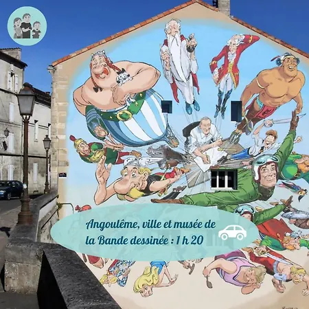 Feriehus Maison Chelona Peinte - Nature & Calme - Chelona'loc